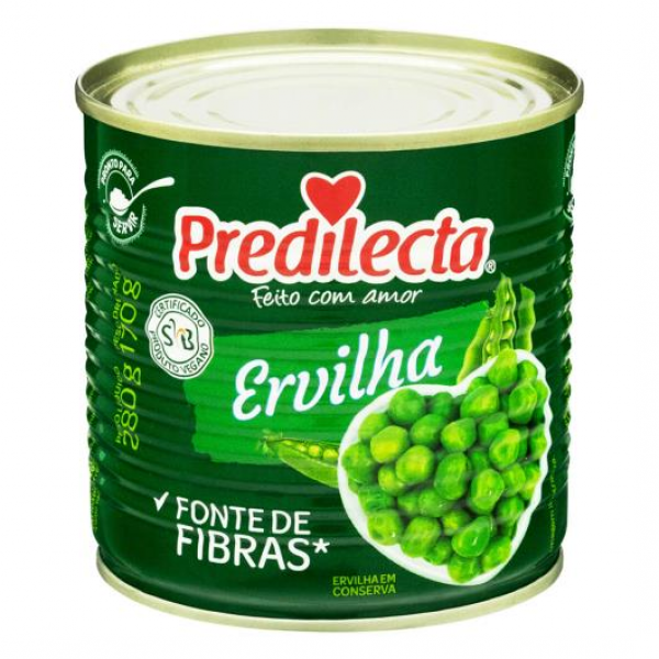 Ervilha Fresca em Conserva Predilecta - Lata 170g